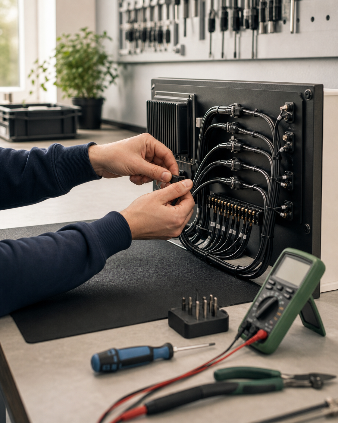 Installation av marinelektronik